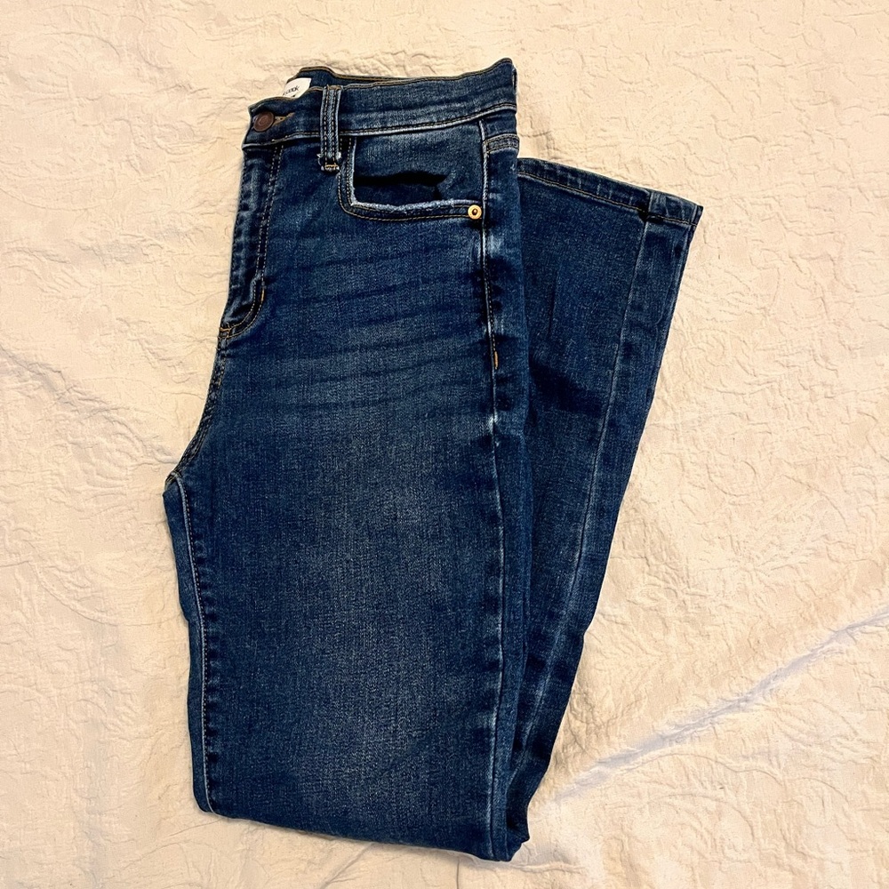 Sneak Peek Dark Wash Skinny Jeans